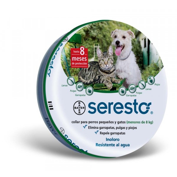 Seresto collar antipulgas < 8kg (4007221046257)