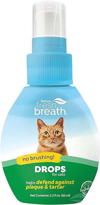 Tropiclean Gotas para el mal aliento de Gatos gotero x 65 mL