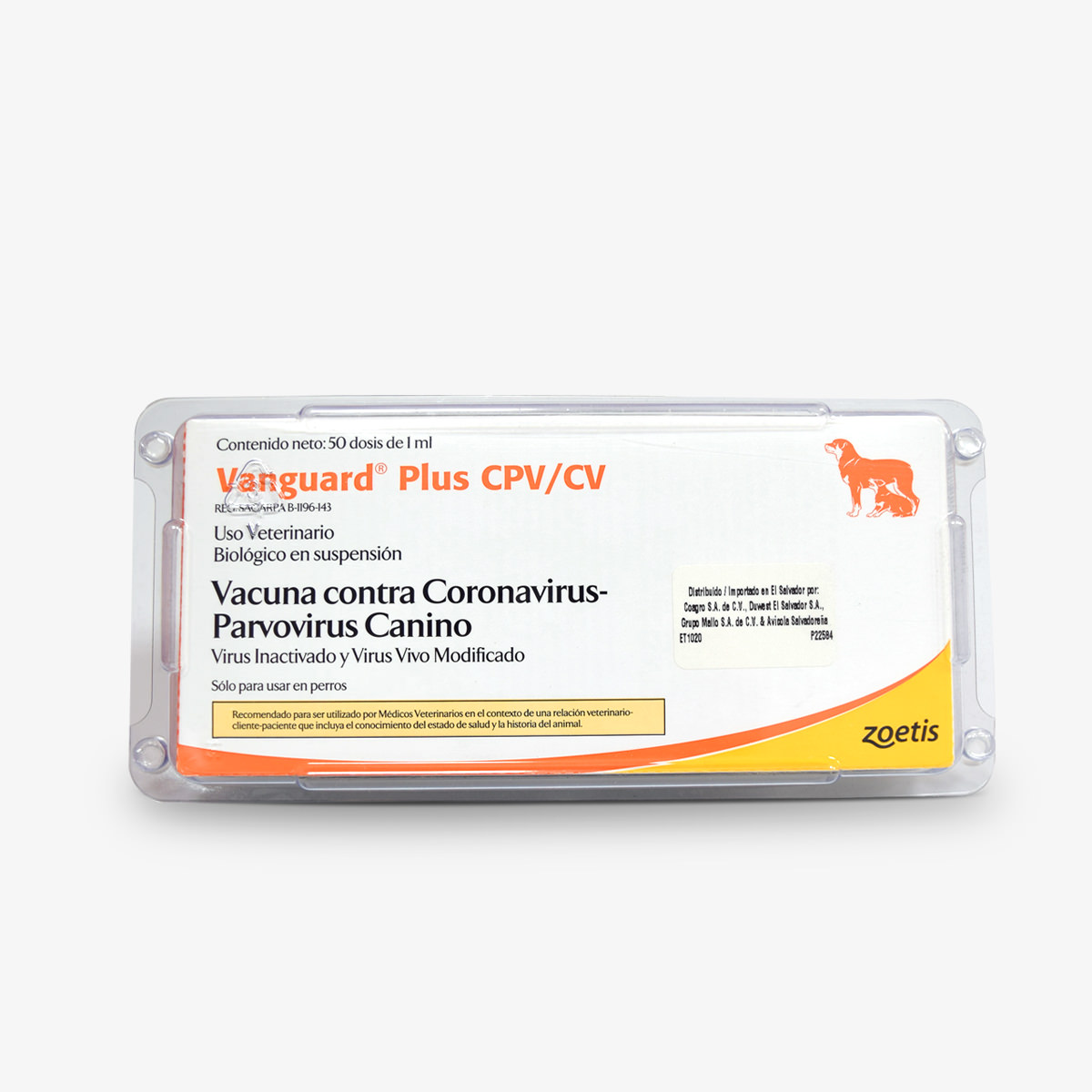 Vanguard Plus Parvo-Corona CPVCV caja x 50 dosis