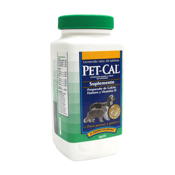 Pet Cal pote x 60 unid.