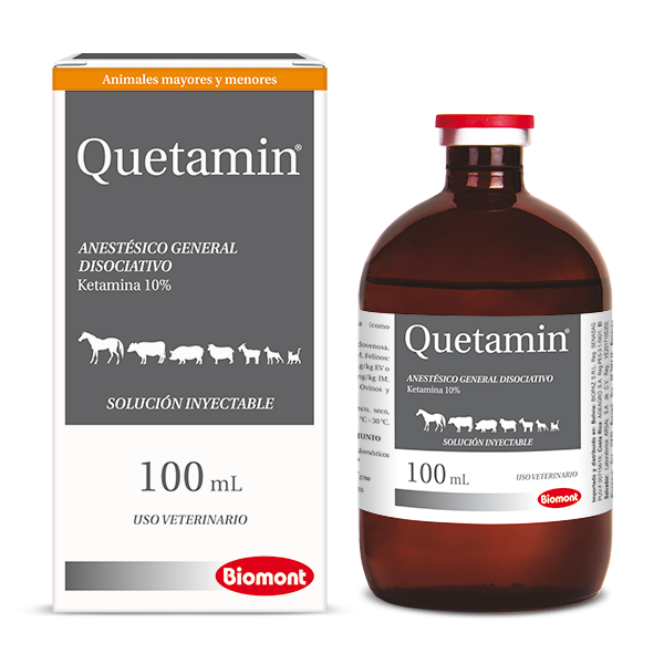 Quetamin (ketamina) fco x 100 mL 