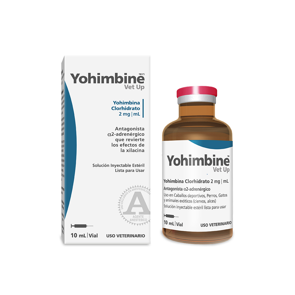 Yohimbine Vet Up frasco x 10 mL