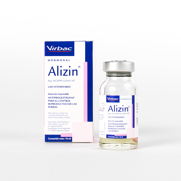 Alizin (Aglepristone - Gestaci?n no deseada) fco x 10 mL