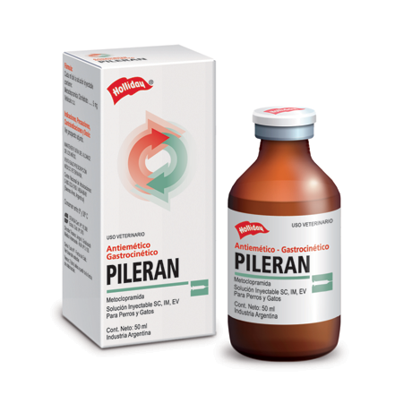 Pileran inyectable frasco x 50 mL