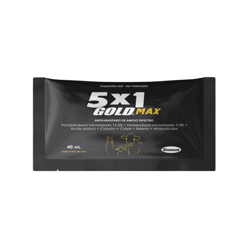 5 x 1 gold max sachet x 40 mL