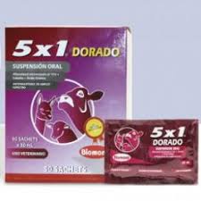 5 x 1 dorado caja x 50 sachet x 30 mL