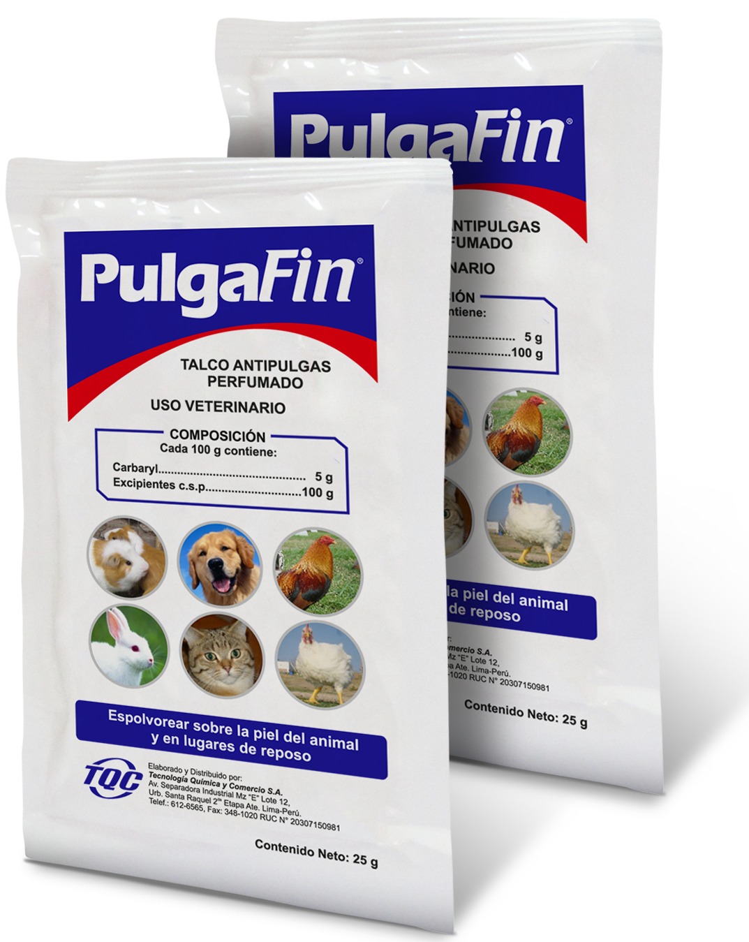 Pulgafin 5.0 PS caja x 30 sobres x 25 g