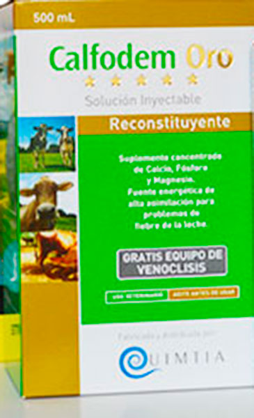 Calfodem Oro fco x 500 mL