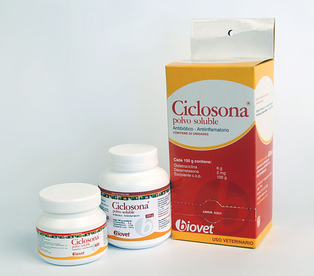 Ciclosona polvo caja x 50 sobres x 10 g