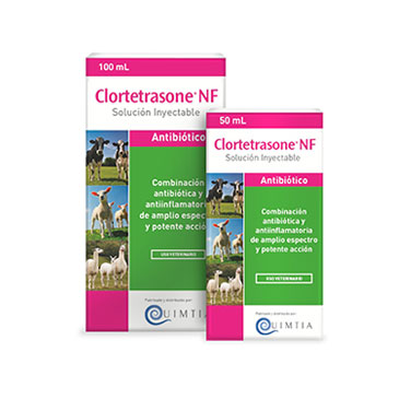Clortetrasone NF fco x 100 mL