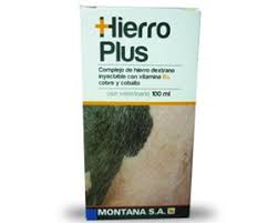 Hierro plus fco x 20 mL