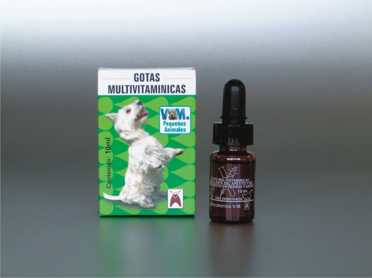 Gotas multivitamínicas gotero x 10 mL