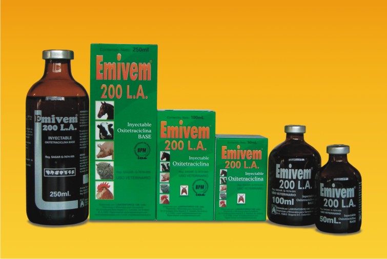 Emivem 200 LA frasco x 100 mL