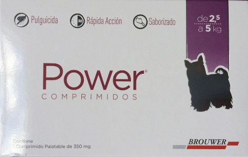 Power comprimidos 2.5 - 5 kg