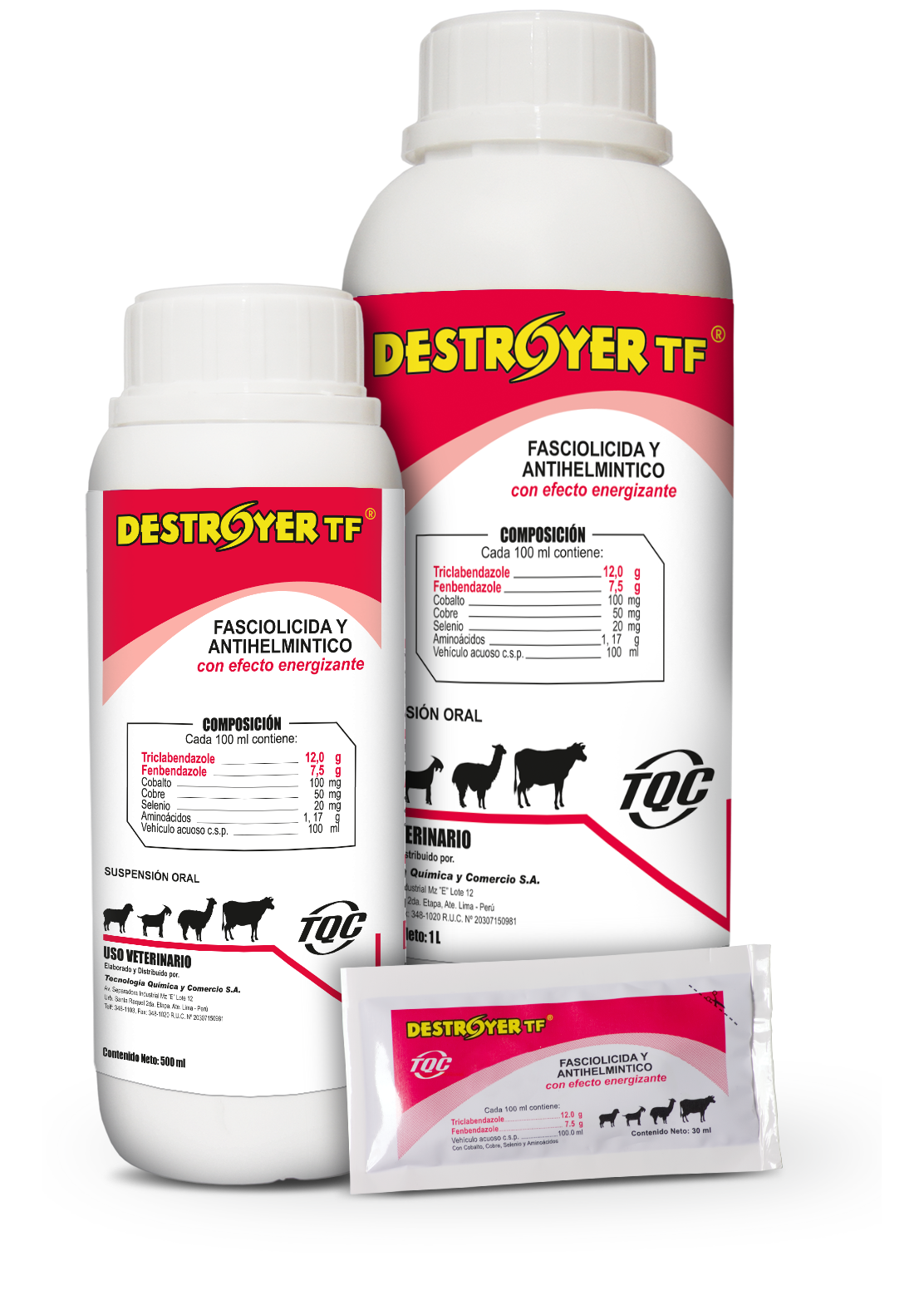 Destroyer TF caja x 50 sachets
