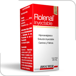 Rolenal (tramadol) frasco x 20 mL 