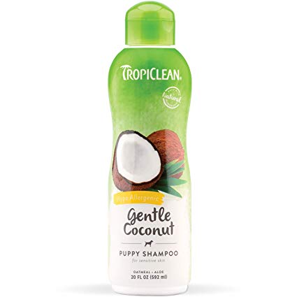 Tropiclean Shampoo Gentle Coconut Cachorro (hipoalergenico) frasco x 592 mL