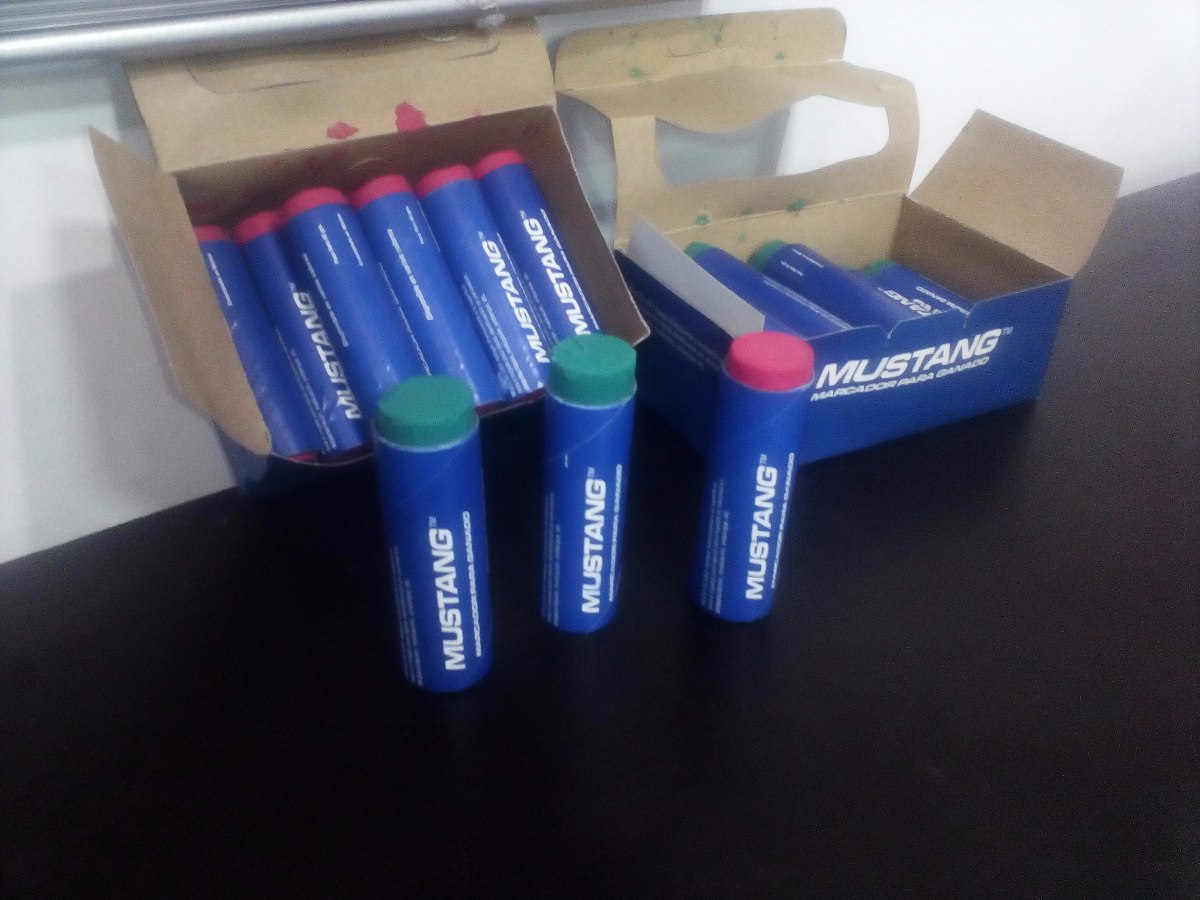 Crayon marcador eco para ganado x unidad