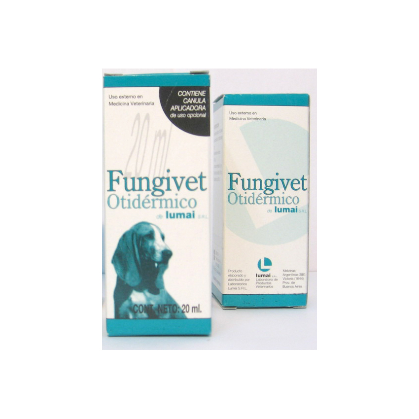 Fungivet otidermico gotero x 20 mL