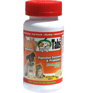 Buddy Tabs Enzimas y probioticos frasco x 60 tabletas