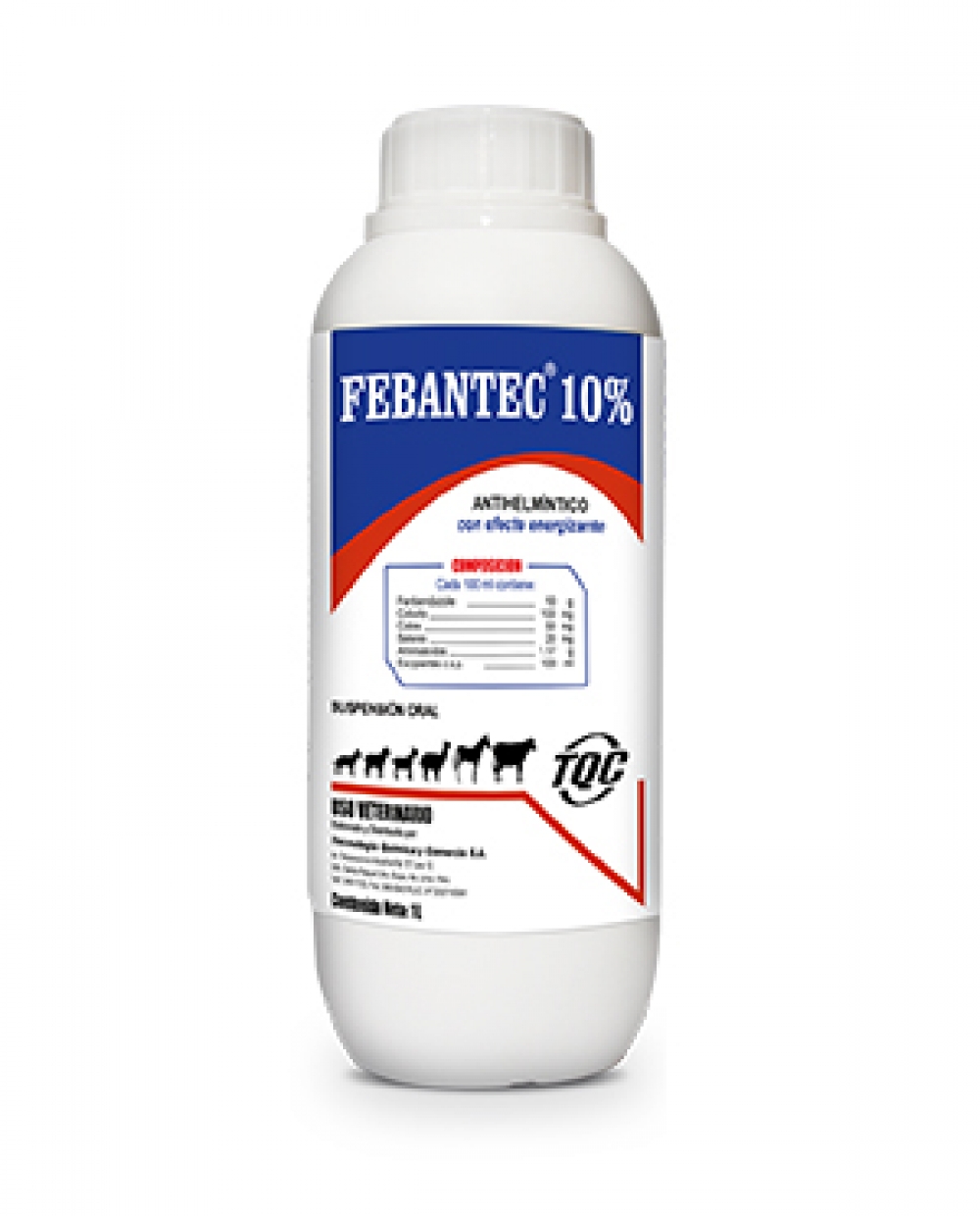 Febantec 10% frasco x lt