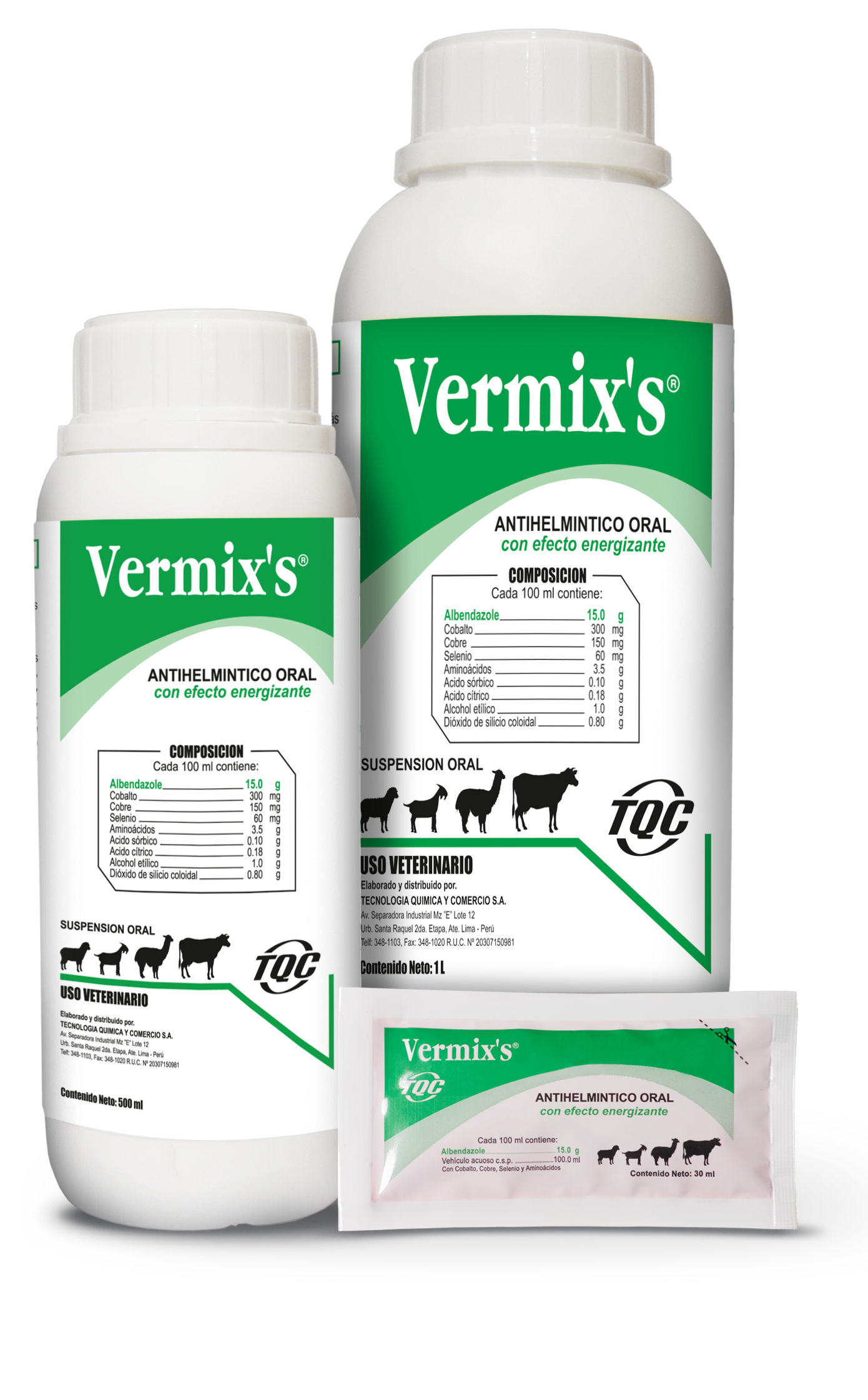 Vermix sachet x 30 mL