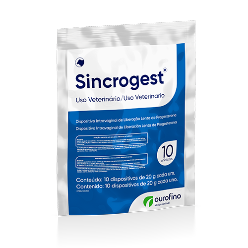 Sincrogest (disp Int. vaginal) bolsa x 10 unidades