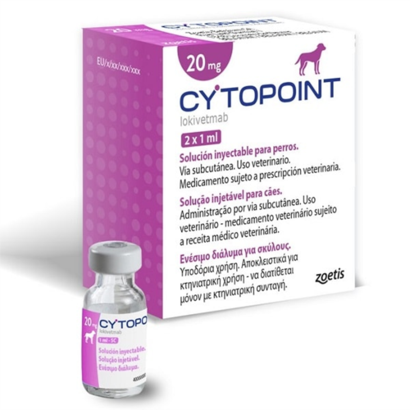 CYTOPOINT 20 mg frasco x 10 mL (4.5-9.1kg)