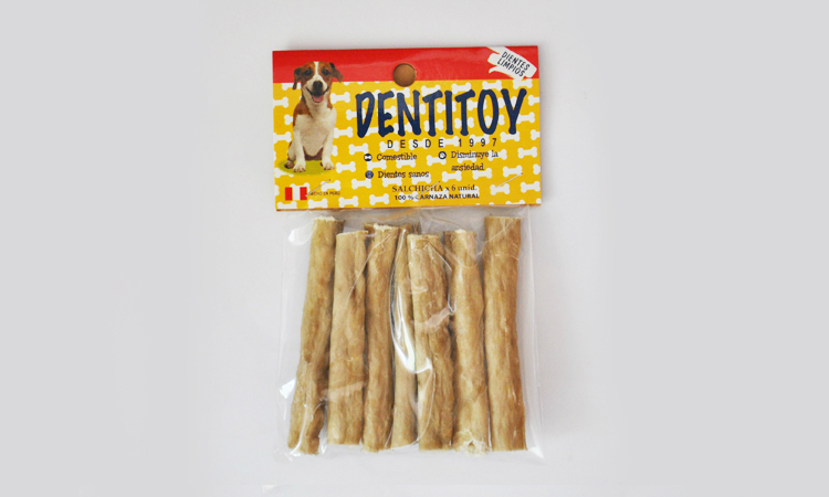 Barritas de carnaza Dentitoy bolsa x 6 unidades
