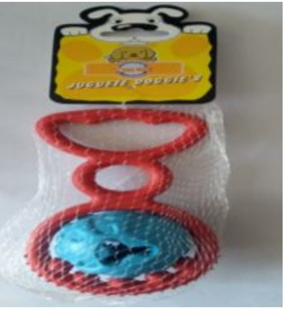 Juguete Pelota y jalador de jebe (R4039) x unidad
