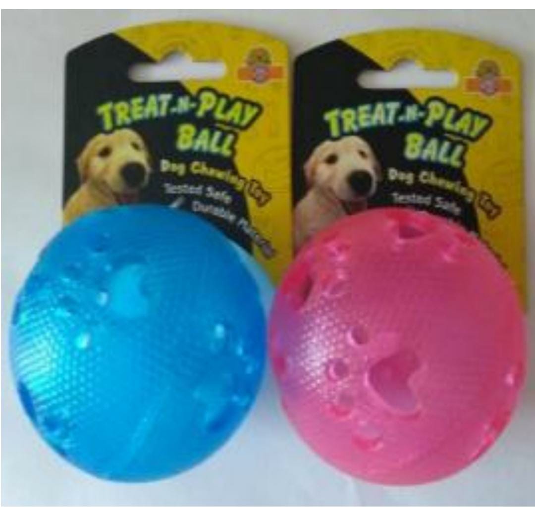 Juguete Pelota dispensador de croquetas de plástico (TR1011) x unidad