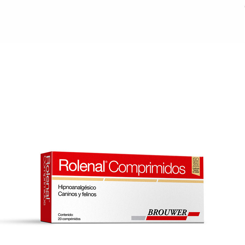 Rolenal pastilas (tramadol) caja x 20 comprimidos 