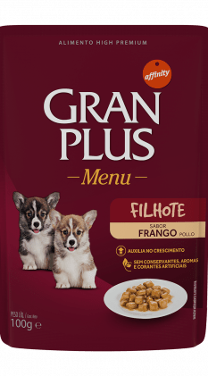 Gran plus Sachet Cachorro (filhote) sobre x 100 g