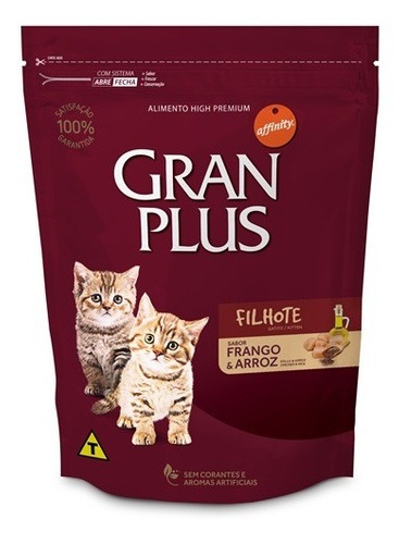 Gran plus sachet Gato cachorro pollo sobre x 85 g