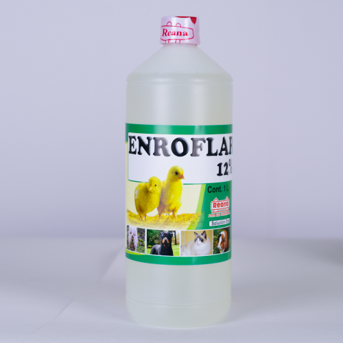 Enroflar 12% (enrofloxacina)  frasco x lt