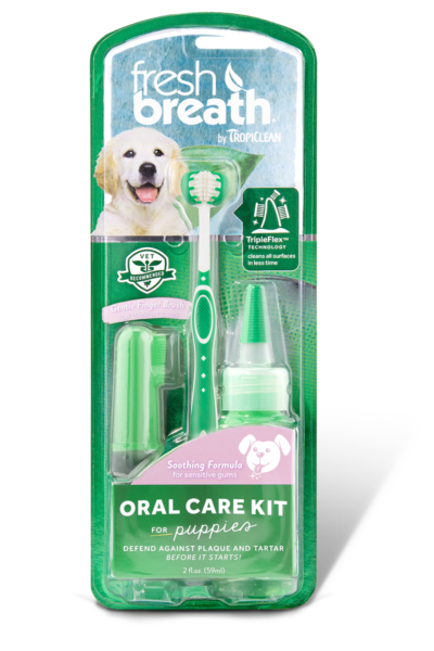 Kit dental para cachorros Gel + Cepillos x unidad