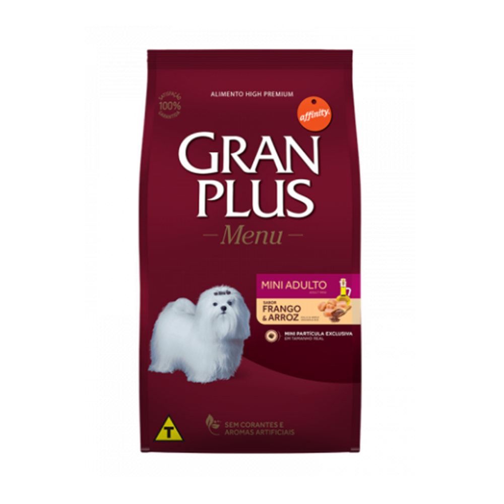 Gran Plus Adulto MINI Frango y Arroz bolsa x 3 kg