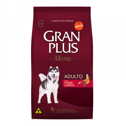 Gran Plus adulto carne y arroz saco x 15 kg