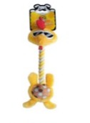 juguete Pollo de soga y peluche (P8305) x unidad