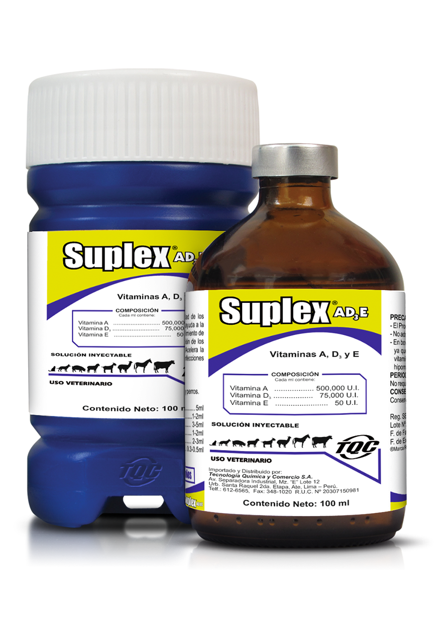 Suplex AD3E frasco x 100 mL