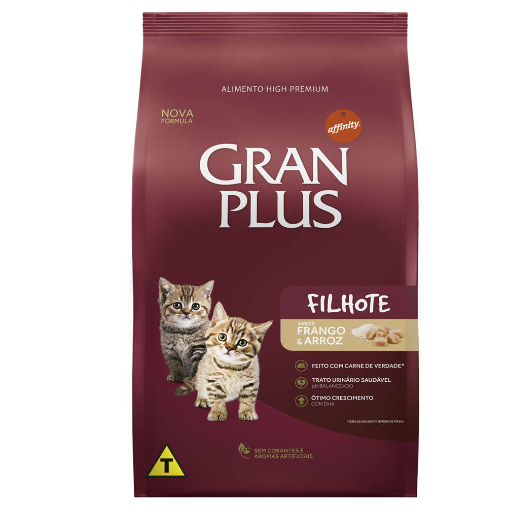Gran Plus Gato Cachorro pollo y arroz bolsa x 500 g