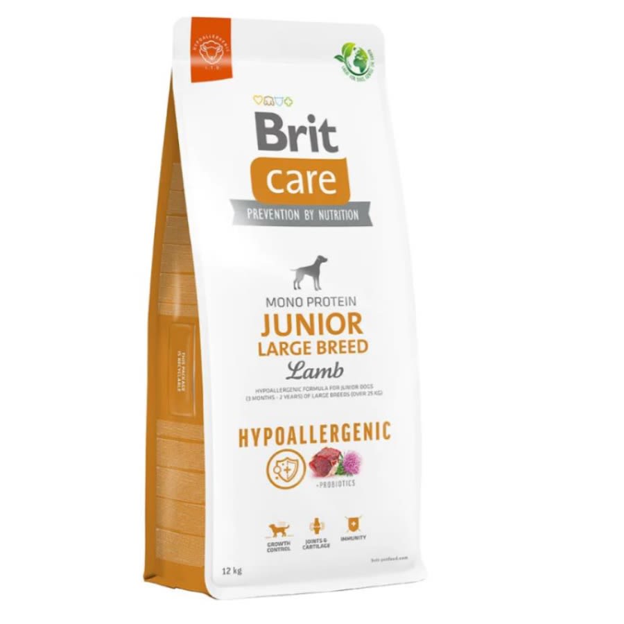 Brit Care Junior Large Breed Lamb and Rice saco x 12 kg