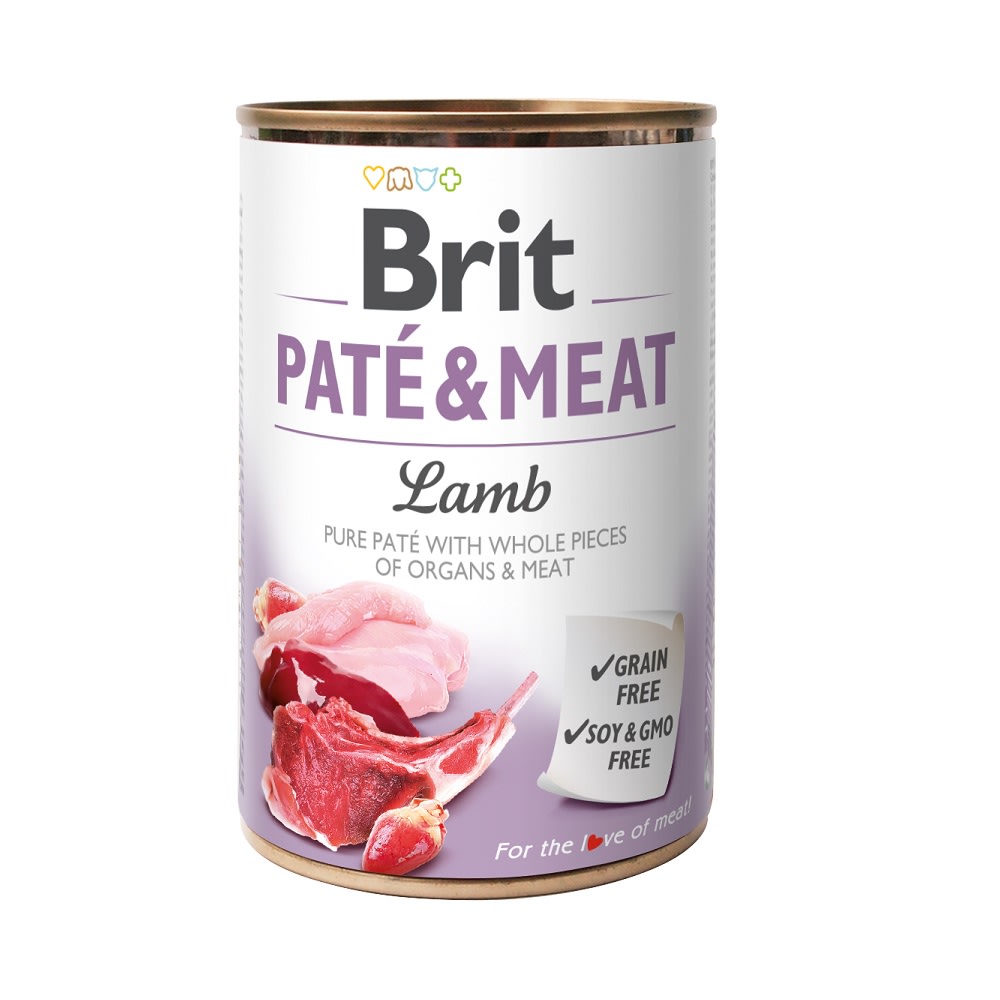 Brit PATE y MEAT Lamb lata x 400 g 