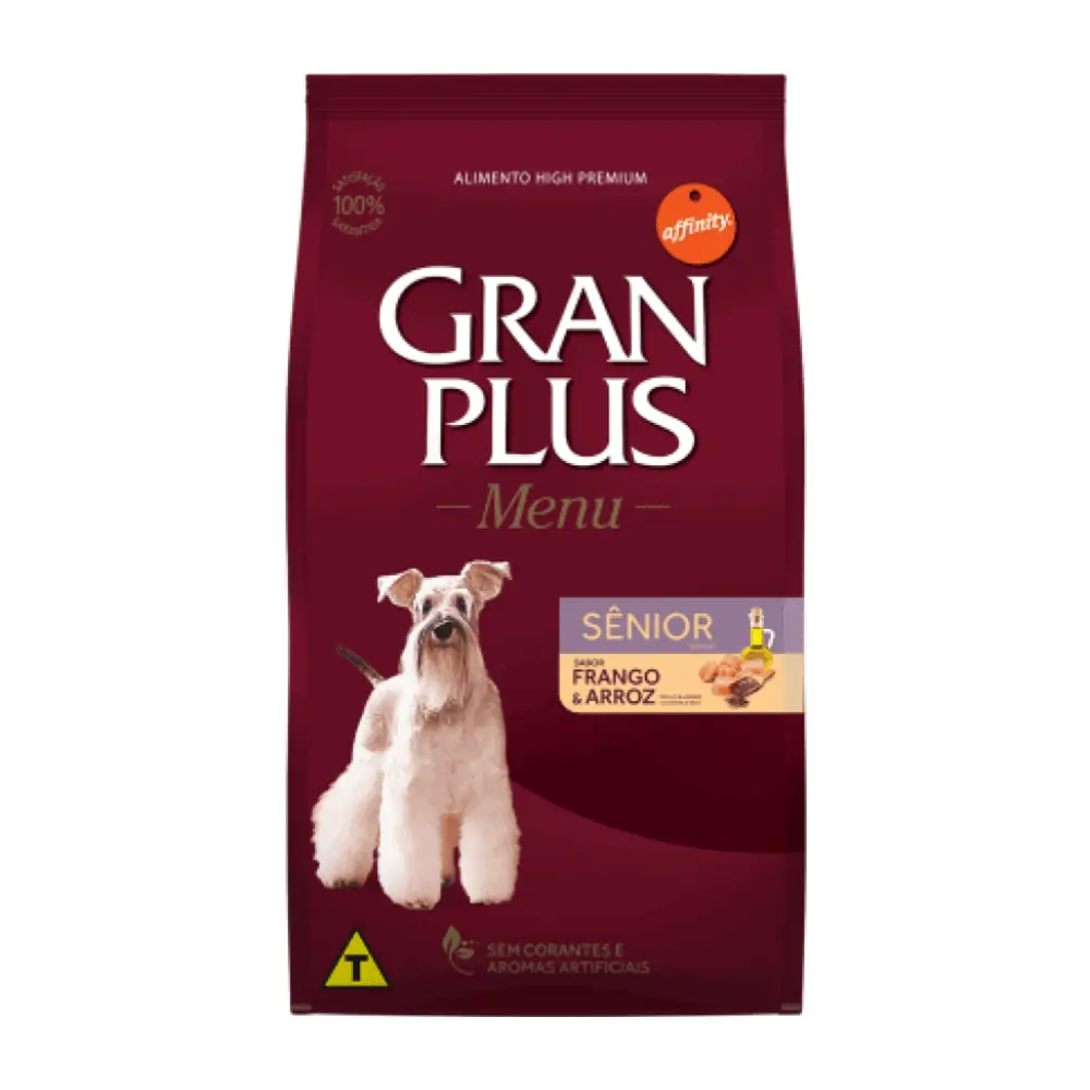 Gran Plus Adulto Mayor (Senior) frango y arroz bolsa x kg