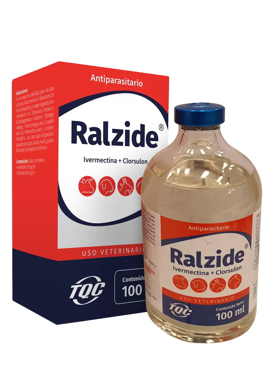 Ralzide (clorsulon + ivermectina) frasco x 250 mL
