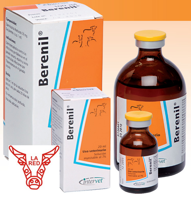 Berenil frasco x 100 mL