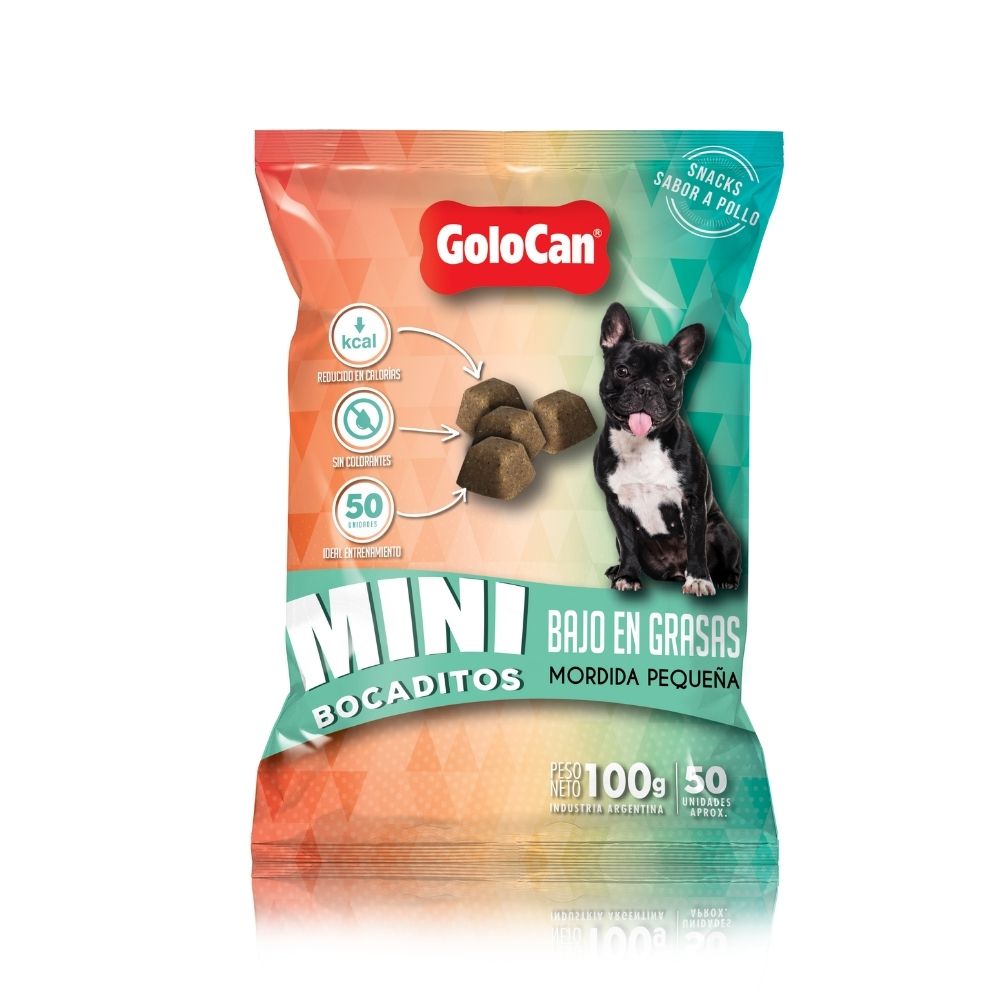 Golocan Bocaditos Bajo en grasas sobre x 100 g