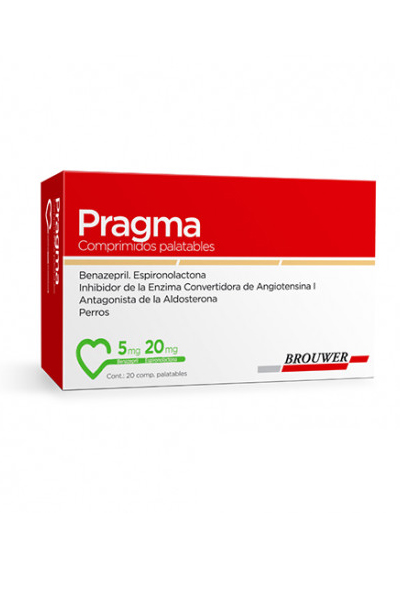 Pragma 5 mg (Benazepril + Espirolactona) x unidad