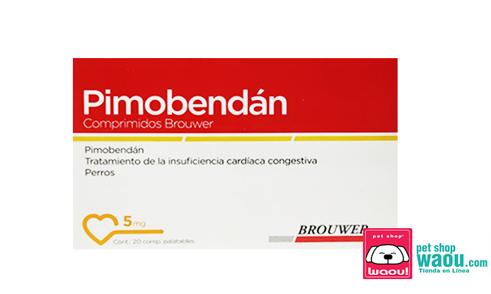 Pimobendan Brouwer 5 mg caja x 20 comprimidos