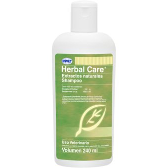 Herbal Care shampoo (plantas natural) frasco x 240 mL